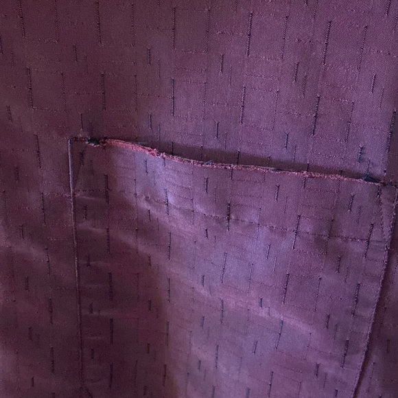 Haggar long sleeve button down dressy shirt Large - Picture 5 of 9